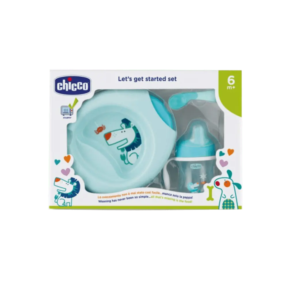 CHICCO Poklon set 6 + - A049982 Pribor za jelo