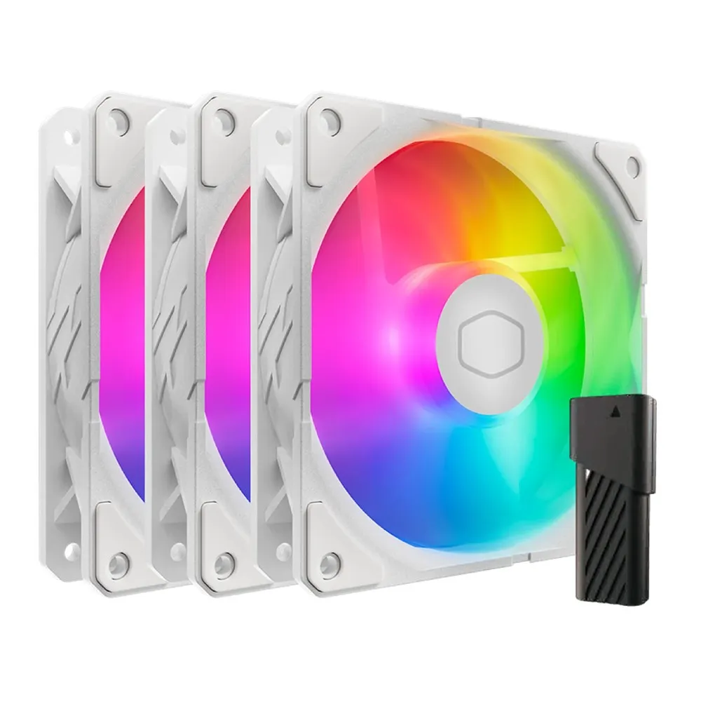 COOLER MASTER SickleFlow Edge 120 ARGB 3u1 White