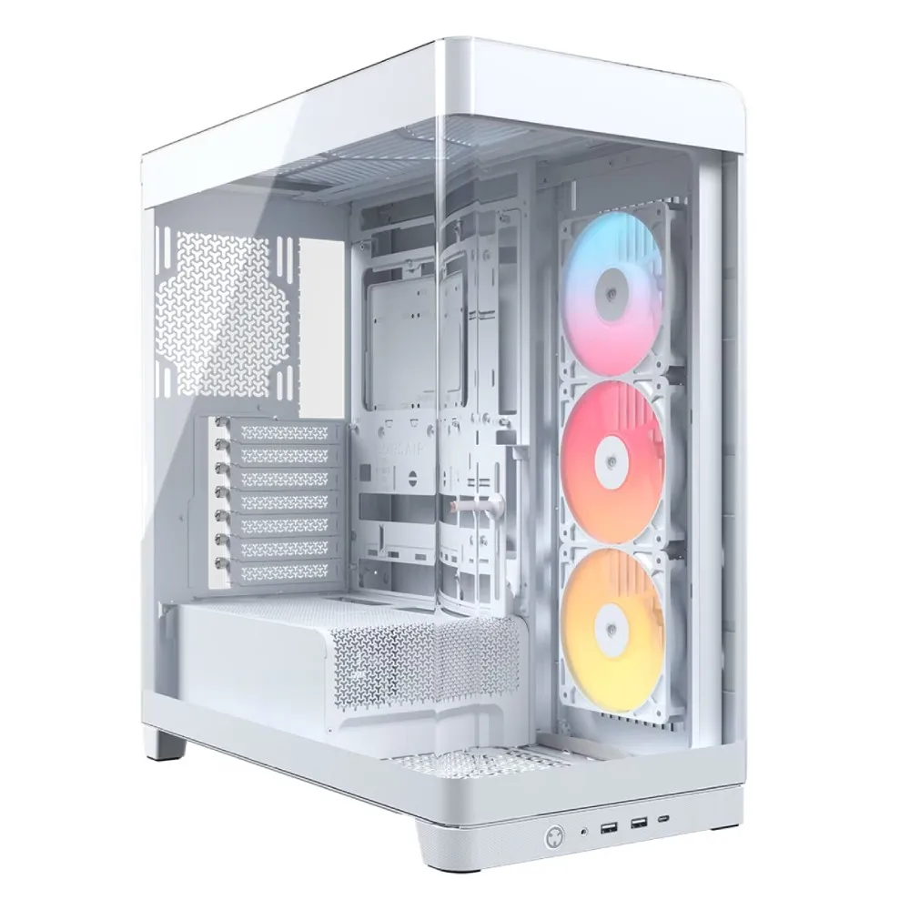 CORSAIR FRAME 4500X RS-R ARGB Panoramic Glass White