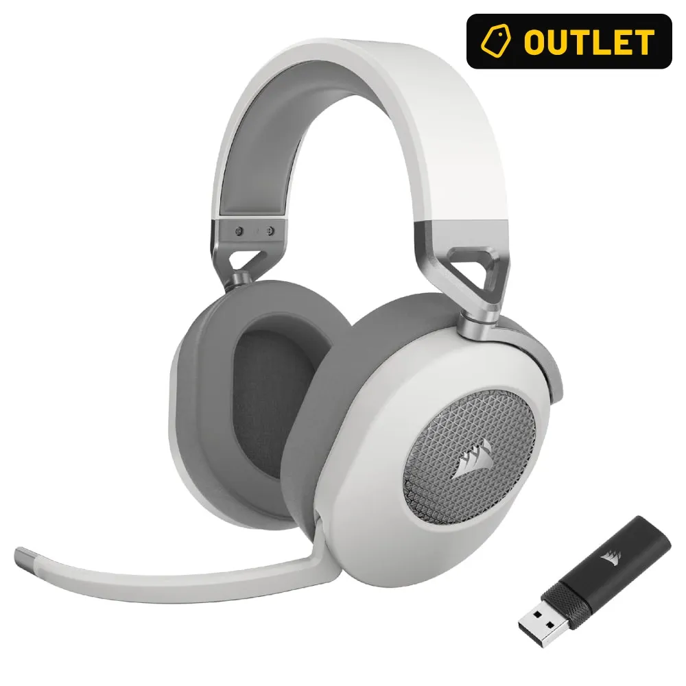 CORSAIR HS65 White Bežične gejmerske slušalice OUTLET