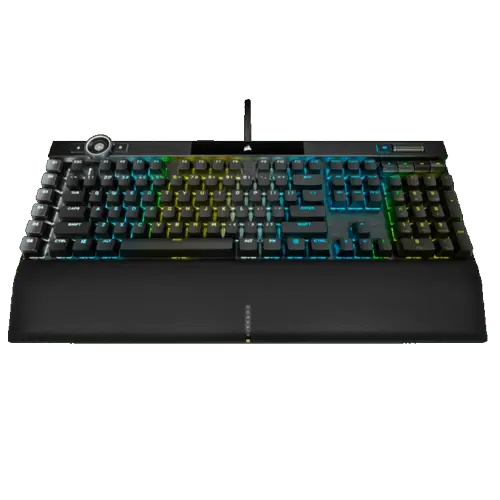 CORSAIR Žična tastatura K100 RGB  (Crna) US