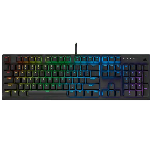 CORSAIR K60 RGB PRO US Crna Žična tastatura