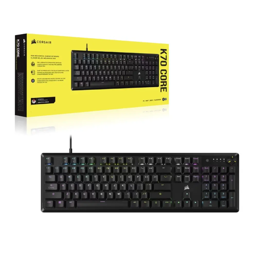 CORSAIR K70 CORE RGB Carbon