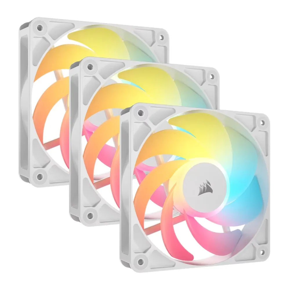 CORSAIR RS120-R ARGB 120mm PWM White (3u1)