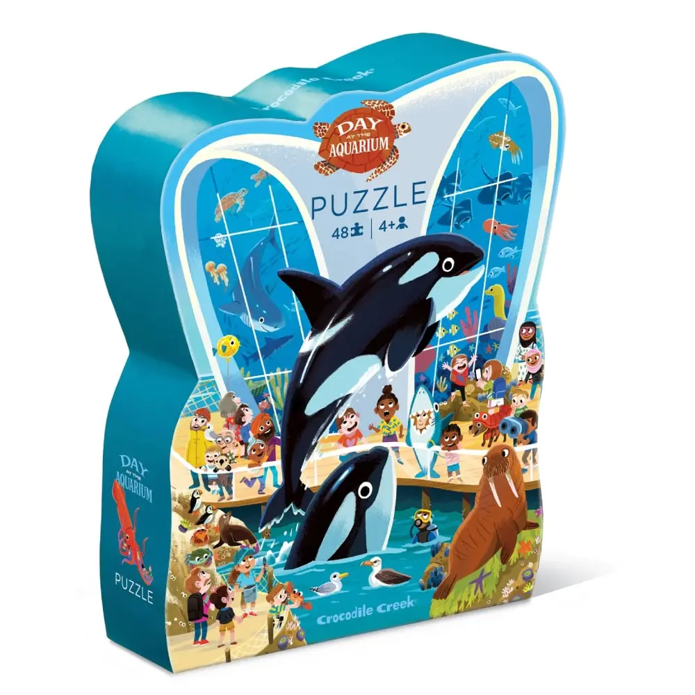 CROCODILE CREEK Dan u akvarijumu Puzzle