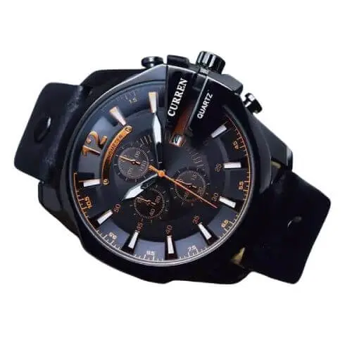 CURREN 8176 Black Orange Sat