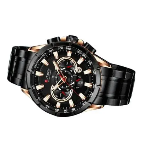 CURREN 8363 Black Sat