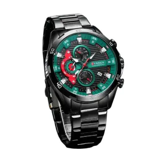 CURREN 8402 Black Sat