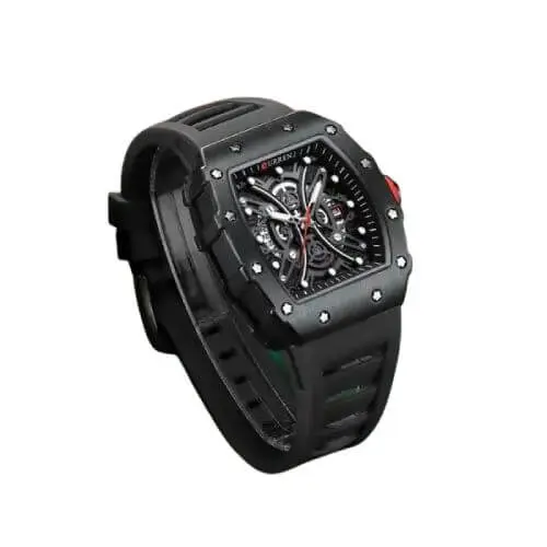 CURREN 8438 Black Sat