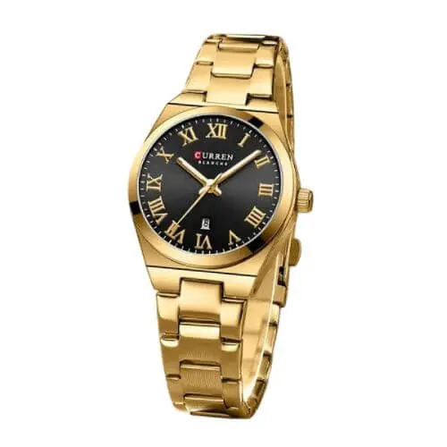 CURREN 9095 Gold Black Sat