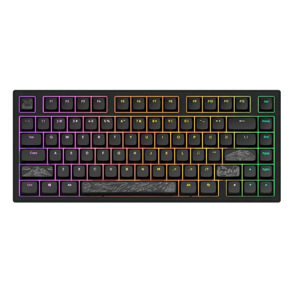 DARK PROJECT ALU81A US Terra Nostra Black Žičana gejming tastatura