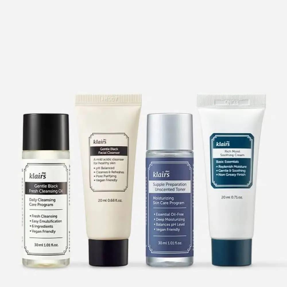 DEAR, KLAIRS Skincare Trial Set