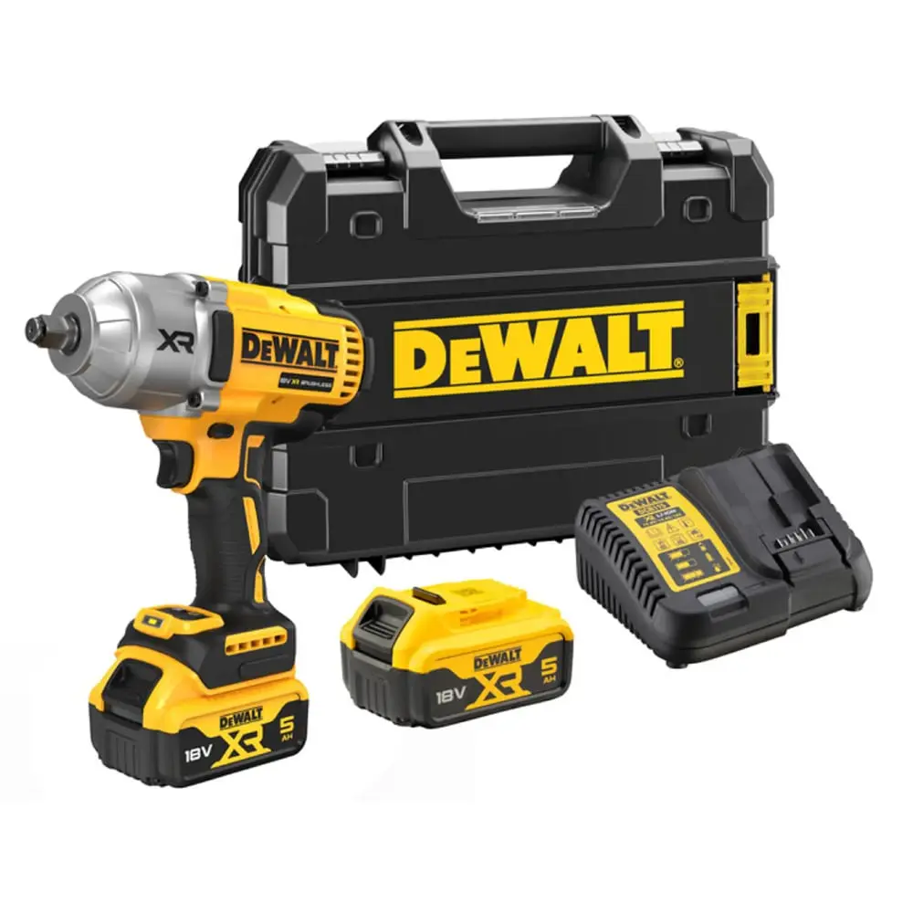 DEWALT DCF900P2T Akumulatorski udarni odvrtač + 2 x akumulator 5.0 Ah + kofer