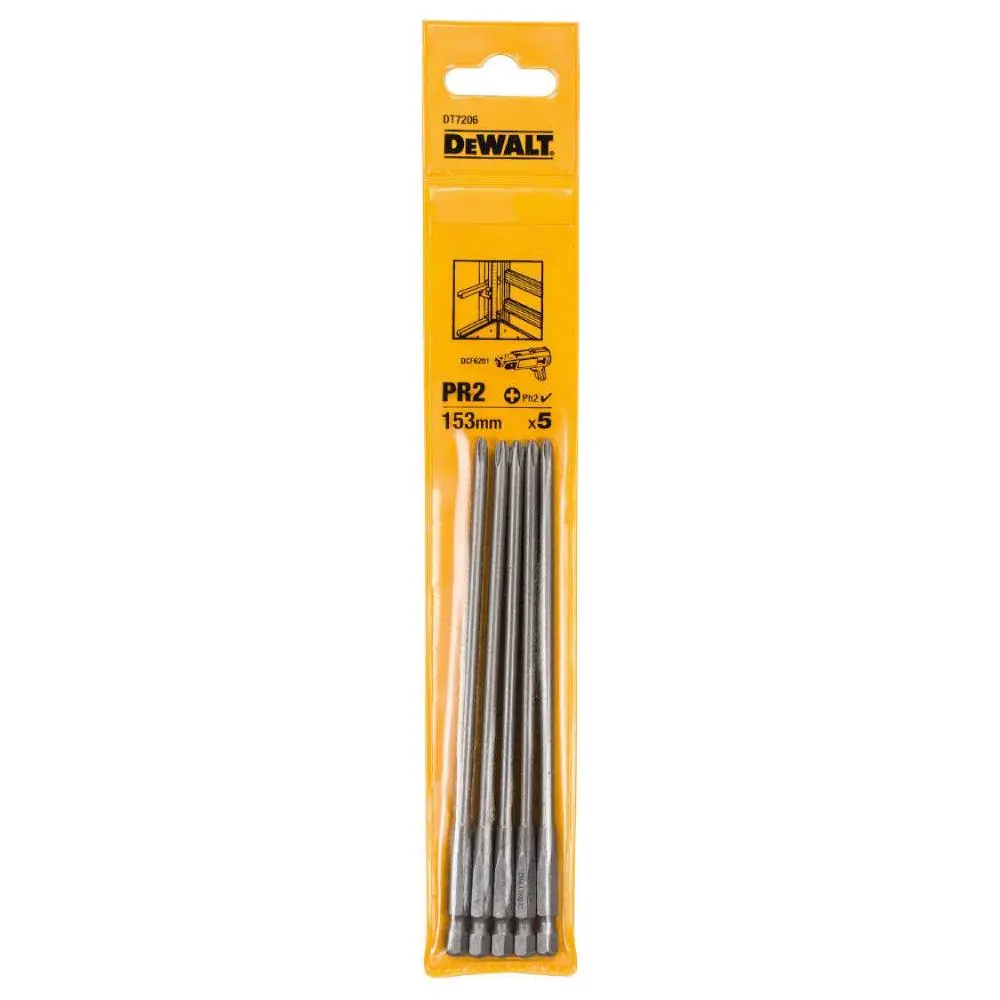 DEWALT DT7206 5-delni set dugih odvijača