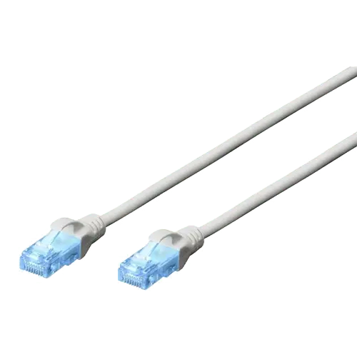 DIGITUS LAN(RJ45) kabl UTP CAT.5e 2m (Sivi)