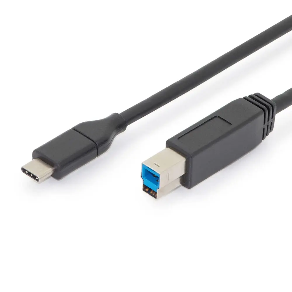 DIGITUS USB-B na USB-C 1.8m AK-300149-018-S Kabl