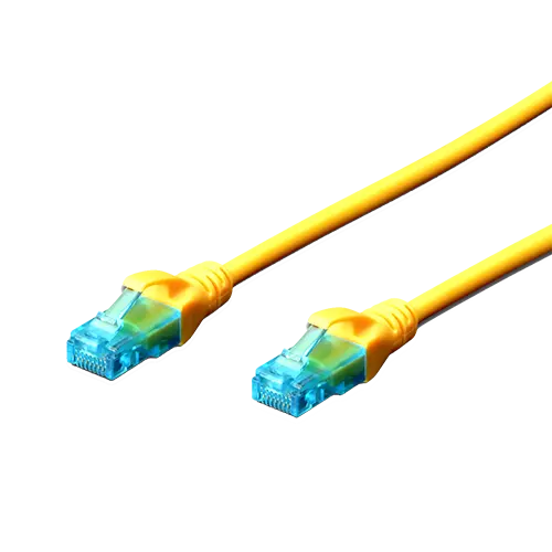 DIGITUS UTP Kabl CAT 5e, 0.5m - DK-1512-005/Y