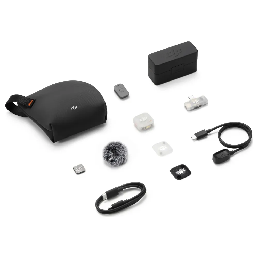 DJI Mic Mini 2S (1TX + 1MobRX + Charging Case)