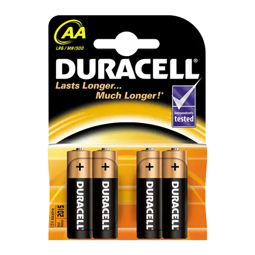 DURACELL Alkalne baterije Basic LR6/MN1500 4/1