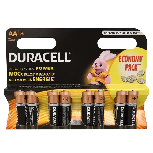 DURACELL Alkalne baterije LR6/MN1500 8/1