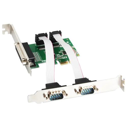 E-GREEN PCI Express kontroler 2xSerial + 1 Parallel