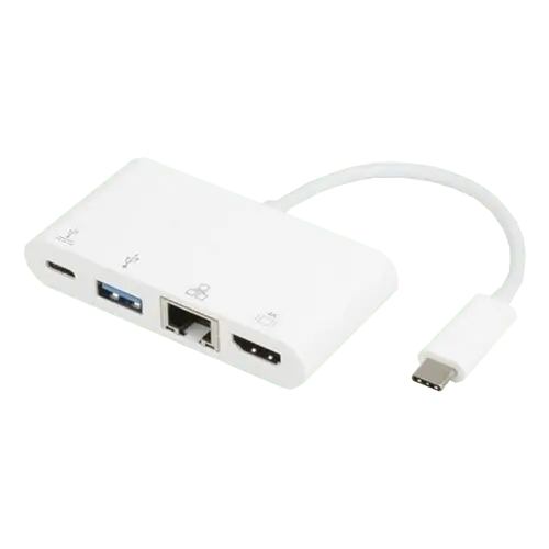 E-GREEN USB C-HDMI+USB3.0+RJ45