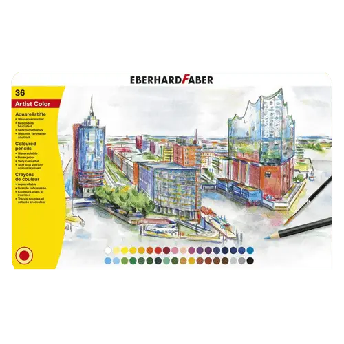 EBERHARD FABER set akvarel bojica od 36 boja ARTIST COLOR - 516036