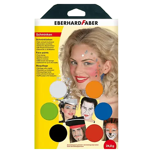 EBERHARD FABER set od 6 boja za lice FACE PAINT MUSICAL - 579006