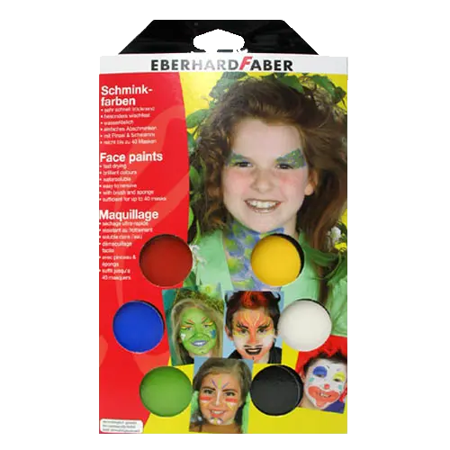 EBERHARD FABER set od 6 boja za lice FACE PAINT PARTY - 579004