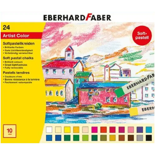EBERHARD FABER set pastelnih kreda od 24 boja - 522524