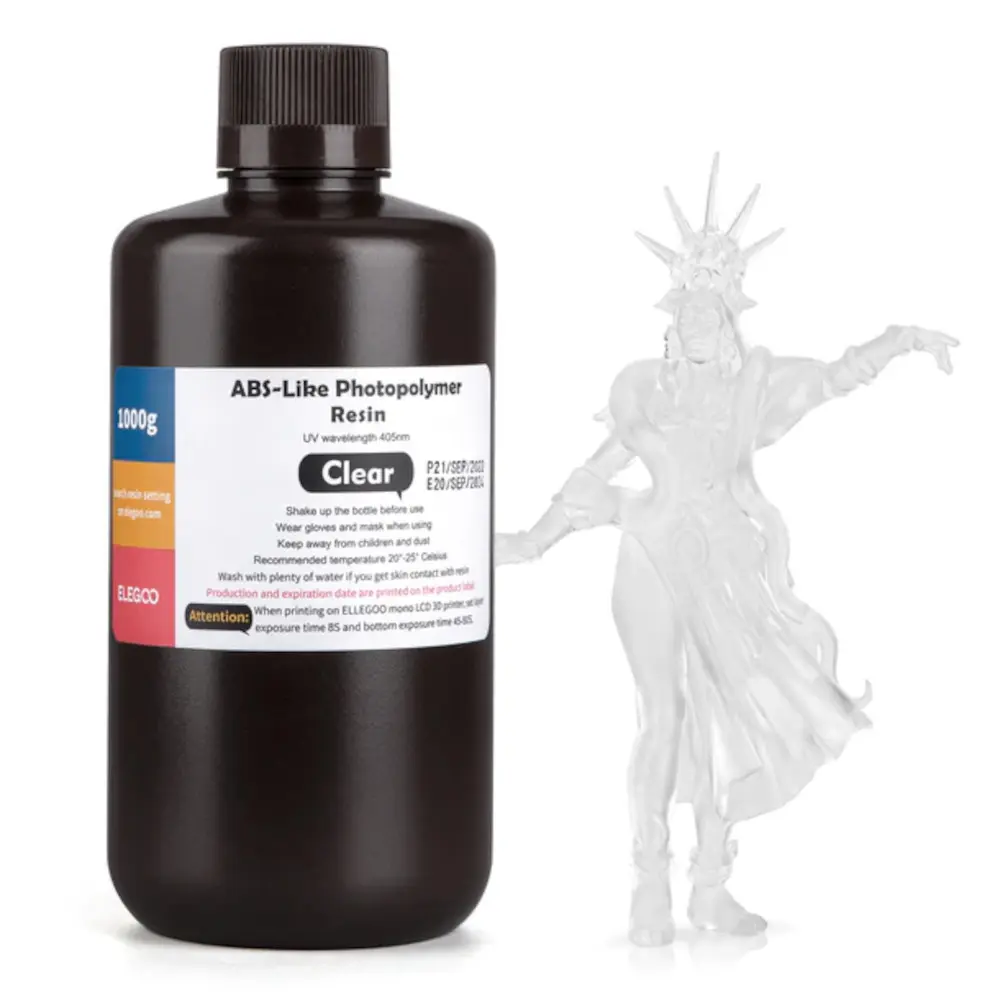 ELEGOO ABS-like 1KG Translucent Resin