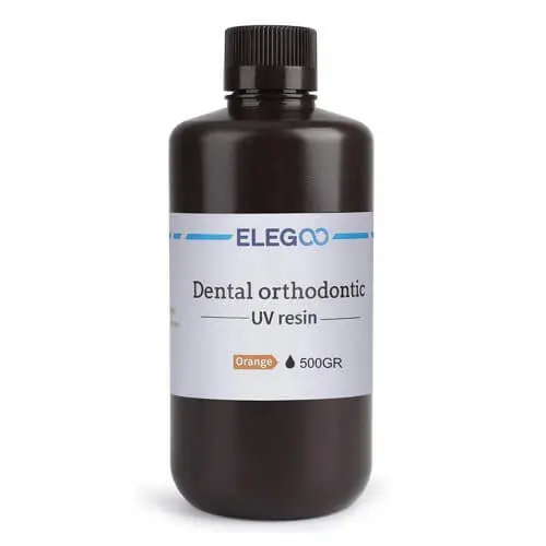 ELEGOO Dental Orthodontic UV Resin 0.5 kg Orange