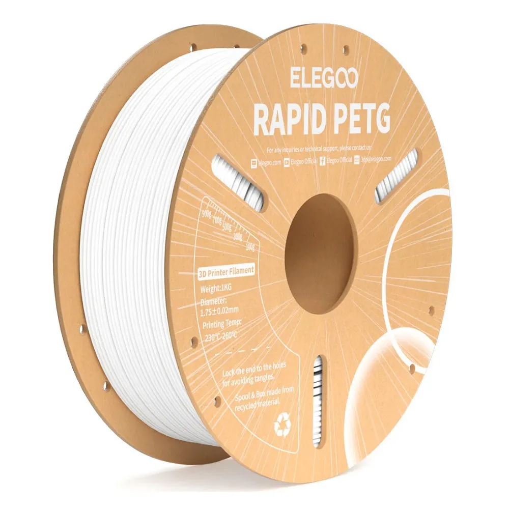 ELEGOO RAPID PETG 1.75mm 1kg White