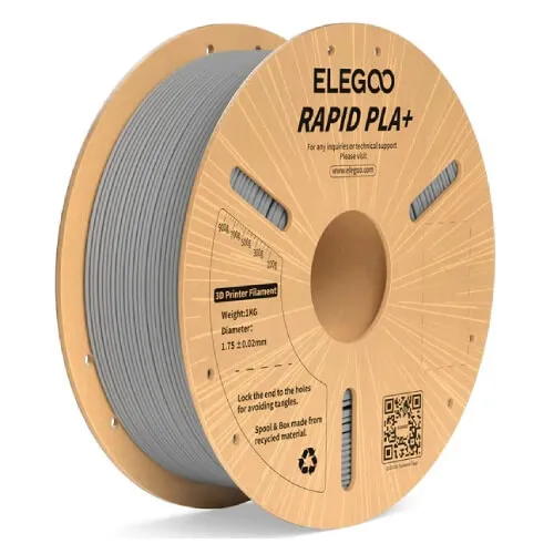 ELEGOO RAPID PLA+ Filament 1.75mm Colored 1 kg Grey