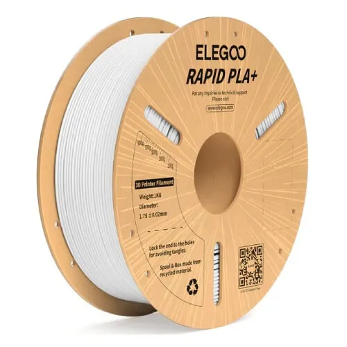 ELEGOO RAPID PLA+ Filament 1.75mm Colored 1 kg White