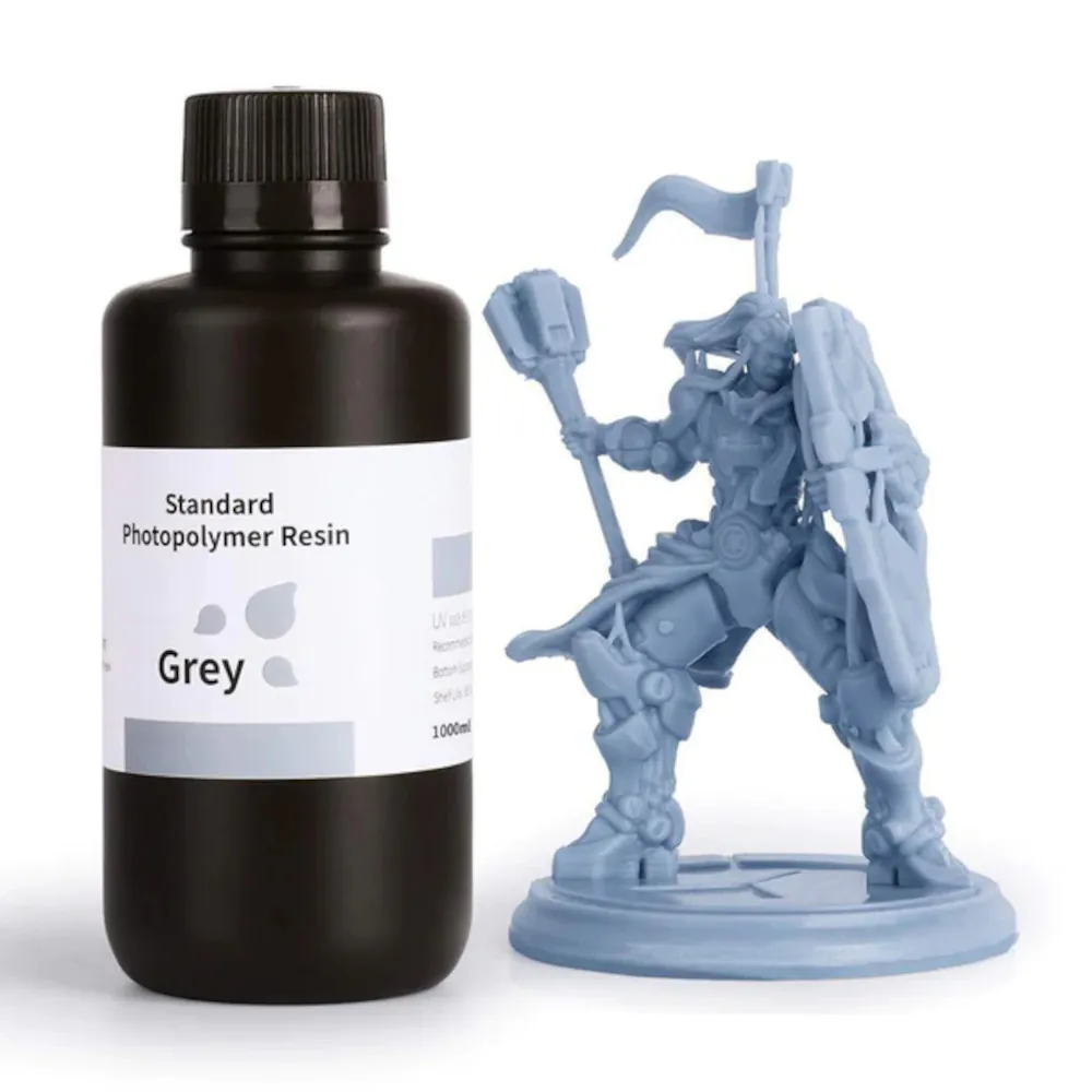 ELEGOO Standard Colored 1KG Grey Resin