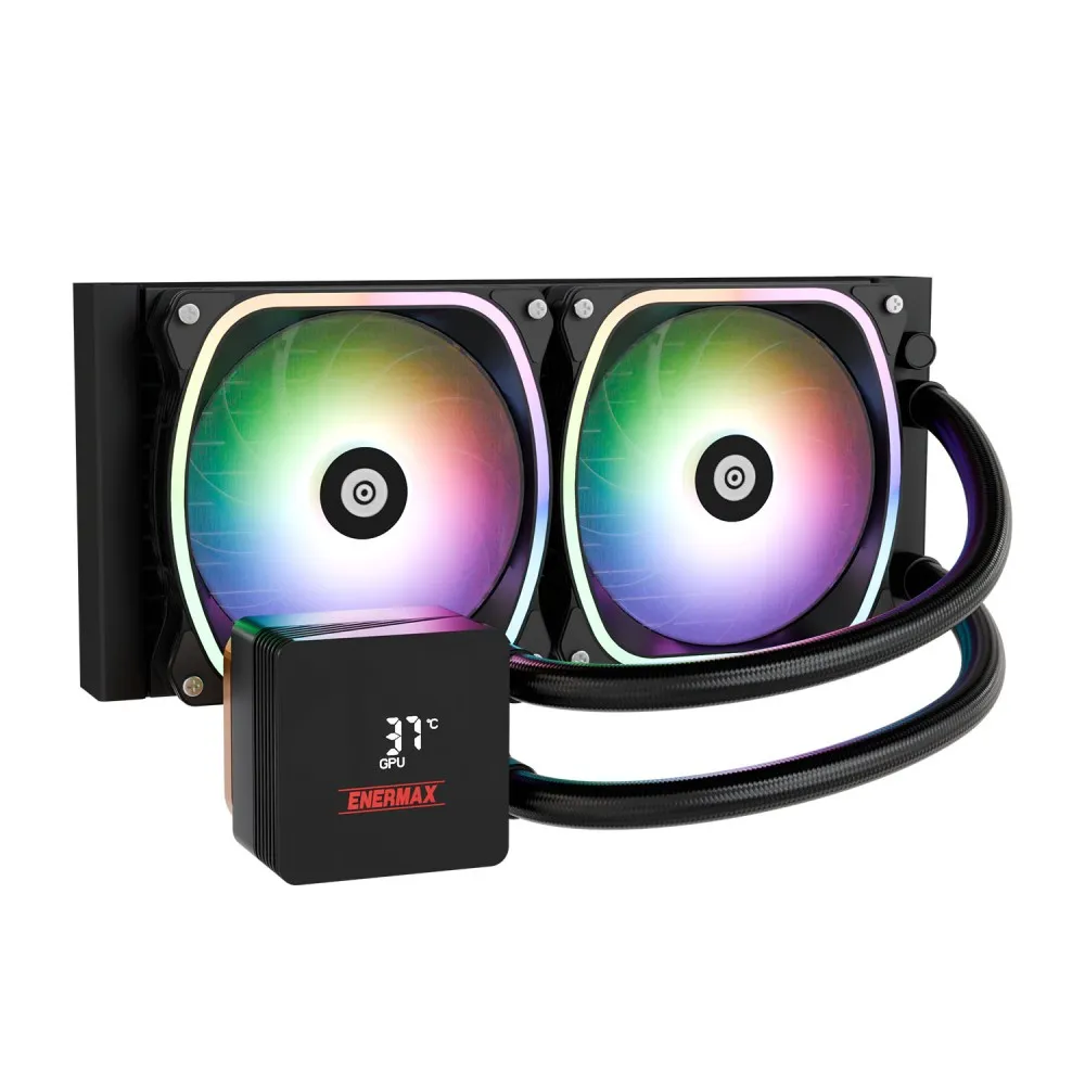 ENERMAX AQUAFUSION II ARGB Series 240mm Liquid Black