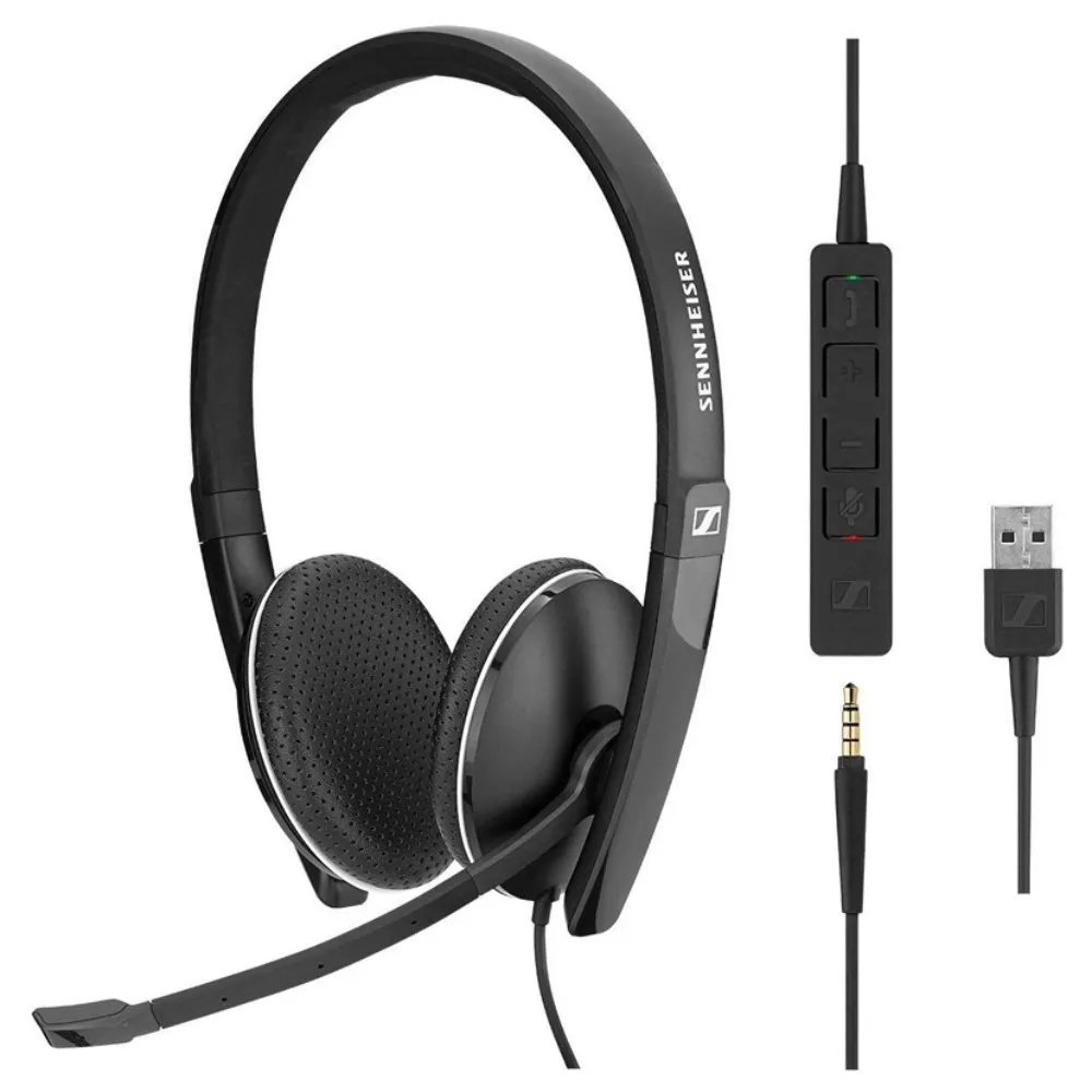 EPOS Žične slušalice Sennheiser Adapt 165 USB II (Crna)