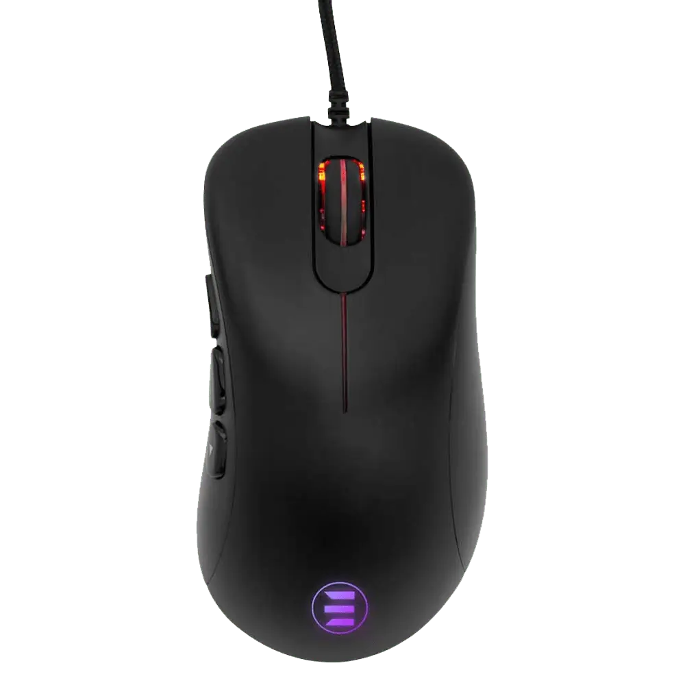 ESHARK ESL-M3 AIKUCHI Crni Gejmerski miš