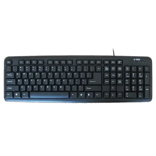 ETECH Žična tastatura E-5050 US (Crna)