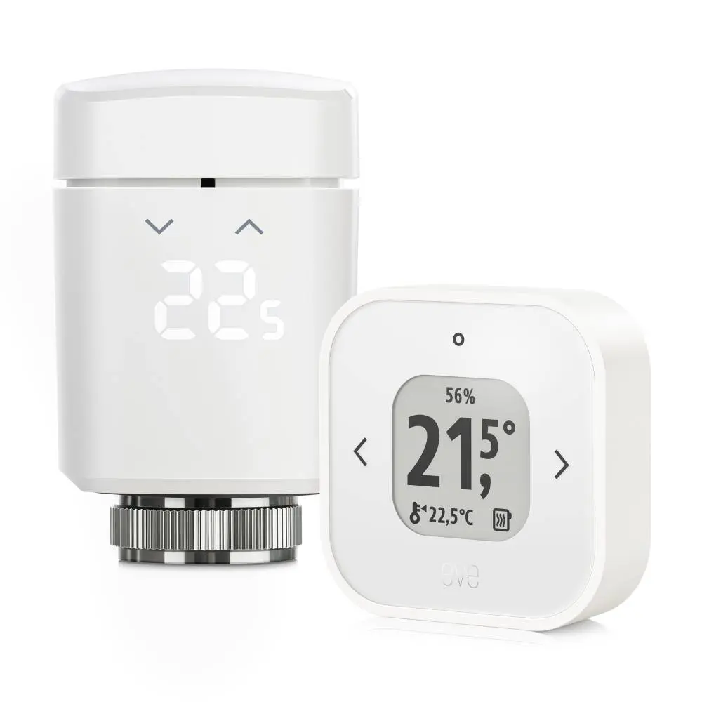 EVE Thermo Comfort Set EVE Thermo Control Senzor temperature + Eve Thermo