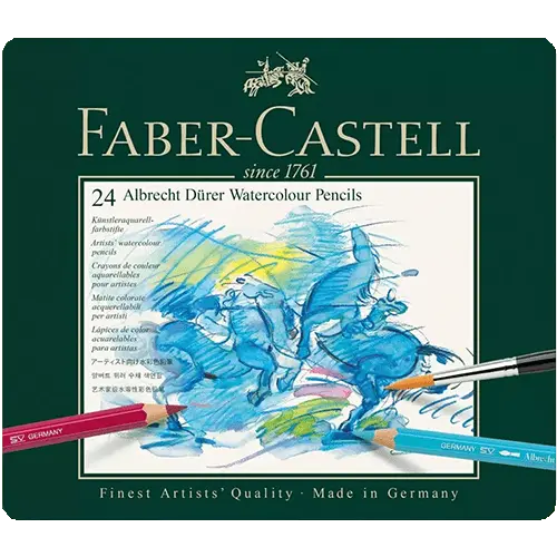 FABER CASTELL akvarel bojice Albert Direr set od 24 boja - 117524