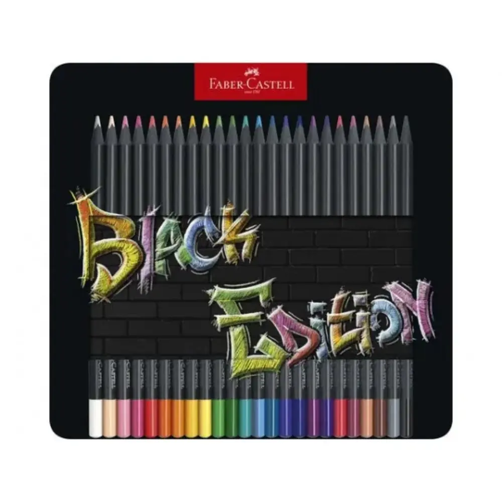 FABER CASTELL  Black edition 1 Drvene bojice 1/24