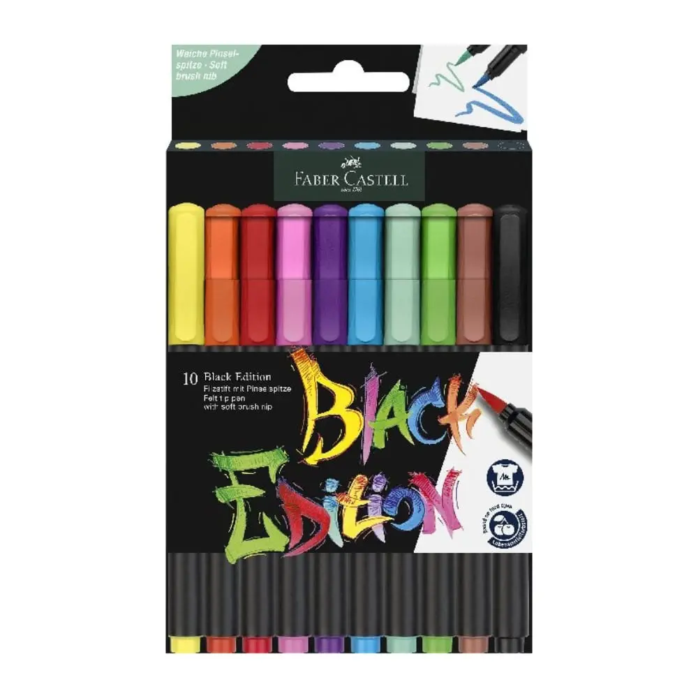 FABER CASTELL Black Edition Flomasteri 1/10