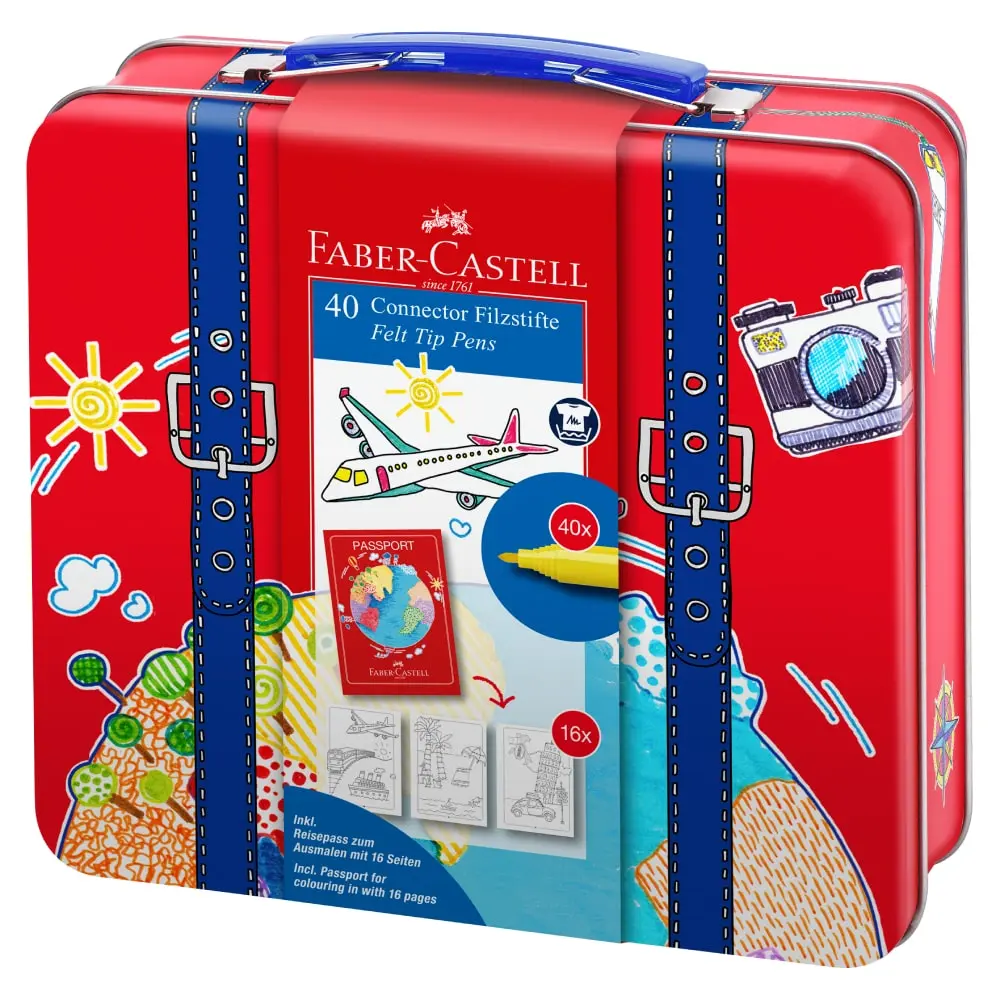 FABER CASTELL Connect Koferče 155535 Set flomastera 1/40