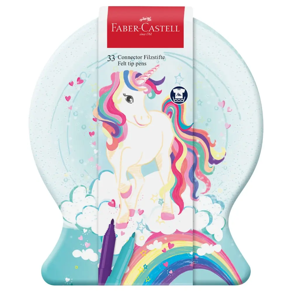 FABER CASTELL Connector Unicorn Flomasteri 1/33