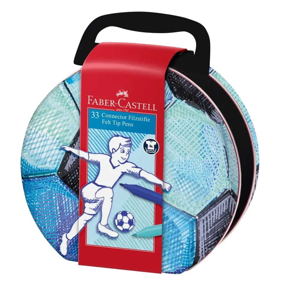 FABER CASTELL Connectro Soccer koferče 155538 Set flomastera 1/33