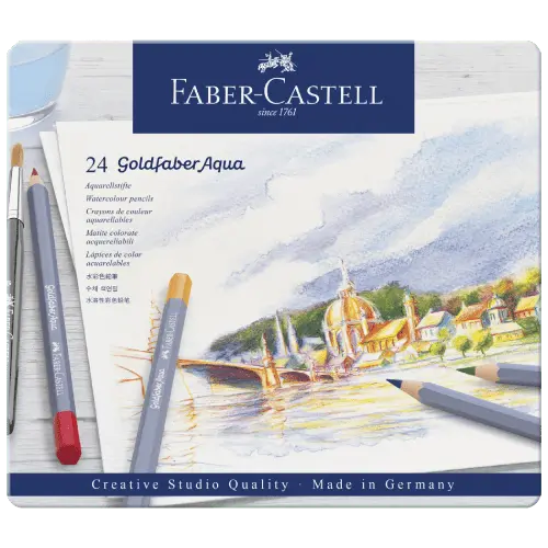 FABER CASTELL Drvene aquarelle GOLDFABER bojice 1/24 - 114624