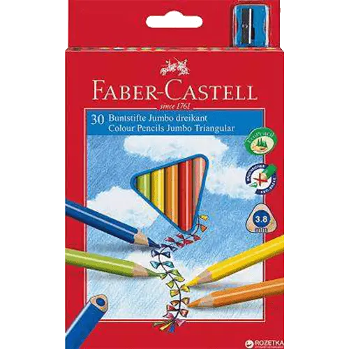 FABER CASTELL Drvene bojice 1/30 JUNIOR 116530