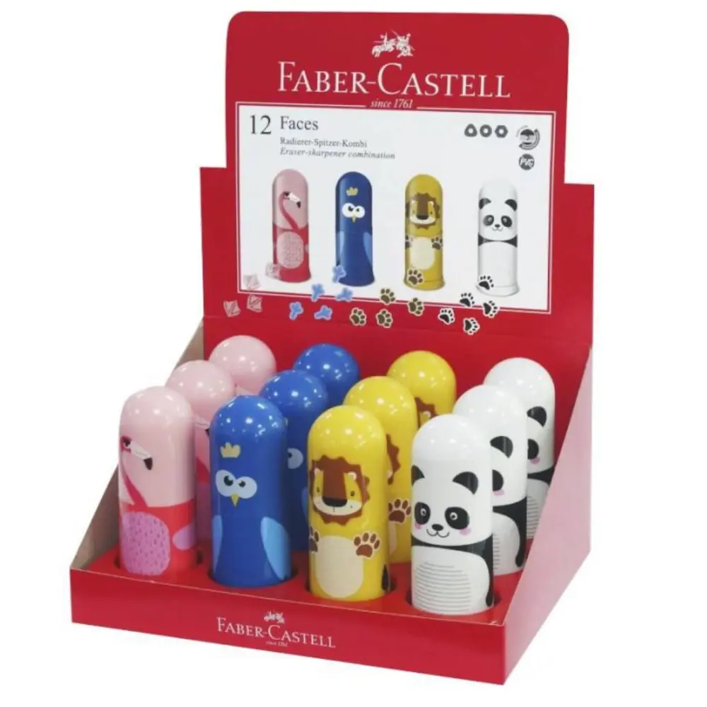 FABER CASTELL Faces 583513 Rezač + gumica